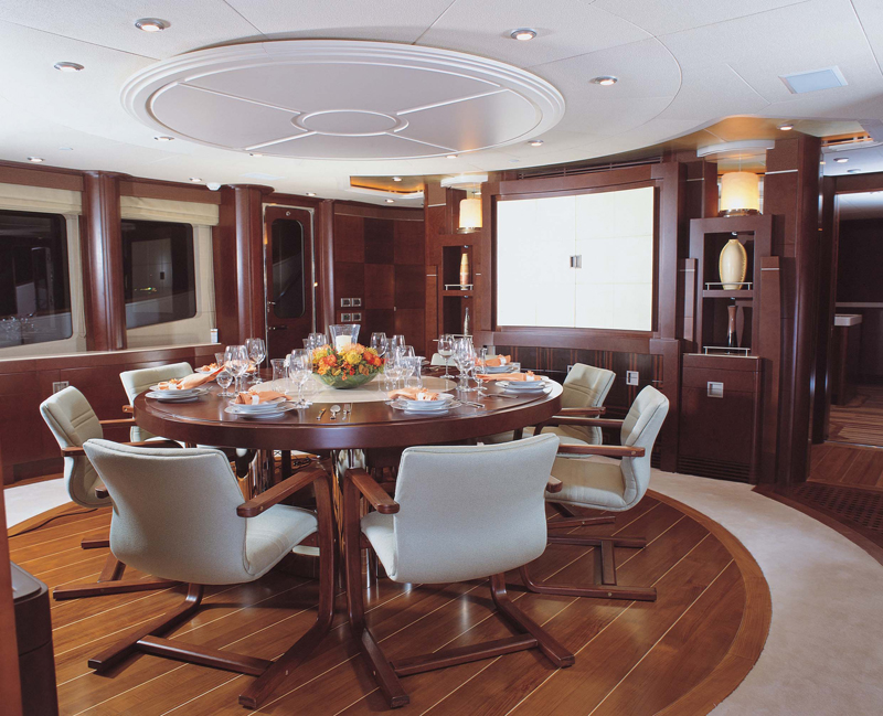 pino meroni yacht interiors